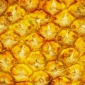 Pineapple Texture Royalty Free Stock Photo