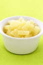 Pineapple tidbits Royalty Free Stock Photo