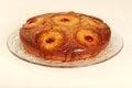 Pineapple upside down cake Royalty Free Stock Photo