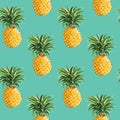 Pineapples background