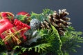 Pinecone Christmas Royalty Free Stock Photo