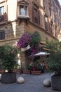 Pinecone Square in Rome, Italy