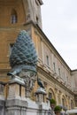 Pinecone in Vaticane Museum Royalty Free Stock Photo