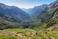 Pineta Valley in Ordesa National Park, Spain Royalty Free Stock Photo
