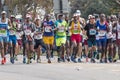 Runners Participating in the Comrades Marathon in South Africa Royalty Free Stock Photo