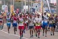 Runners Participating in the Comrades Marathon in South Africa Royalty Free Stock Photo