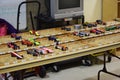 Pinewood Derby Cars Line up