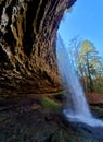 Piney Falls nature art waterfall Scenic