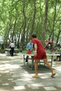 Ping Pong in Bryant Park