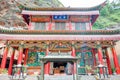 Shazong Ritod Monastery(Xiazongsi). a famous Monastery in Pingan, Qinghai, China. Royalty Free Stock Photo