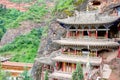 Shazong Ritod Monastery(Xiazongsi). a famous Monastery in Pingan, Qinghai, China. Royalty Free Stock Photo