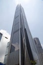 Pingan financial center building in city Shenzhen