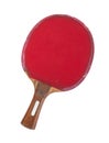 Pingpong racket isolated on white background Royalty Free Stock Photo