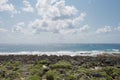 Beautiful scenic view from The Southernmost Point of Taiwan at Kenting National Park in Hengchun Township, Pingtung County, Taiw