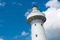 Eluanbi Lighthouse at Eluanbi Park in Hengchun Township, Pingtung County, Taiwan. It was originally built in 1883