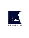 Pinguin logo on a white background