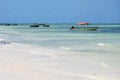 Pingwe beach, Zanzibar, Tanzania, Africa Royalty Free Stock Photo