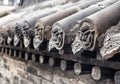 Pingyao Ancient City architecture and ornaments, Shanxi, China Royalty Free Stock Photo