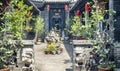 Pingyao Ancient City architecture and ornaments, Shanxi, China Royalty Free Stock Photo