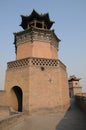Pingyao City Wall and Kuixin tower Royalty Free Stock Photo