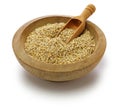 Pinhead oats, steel cut coarse oatmeal Royalty Free Stock Photo