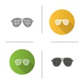 Pinhole glasses icon