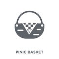 Pinic Basket icon from Summer collection.