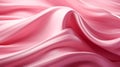 Fabric waves of pink color, nice background Royalty Free Stock Photo