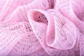 pink abstract bath sponge texture background Royalty Free Stock Photo