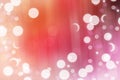 Pink abstract bokeh background