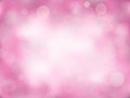 Pink abstract bokeh background Royalty Free Stock Photo