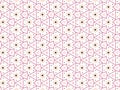Pink Abstract Mandala or Ikat Wallpaper Pattern Background Royalty Free Stock Photo