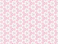Pink Abstract Mandala or Ikat Wallpaper Pattern Background Royalty Free Stock Photo