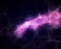 Pink abstract nebula