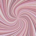 Pink abstract psychedelic striped spiral background design from curved rays Royalty Free Stock Photo