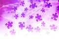 Pink Abstract Puzzle Background Royalty Free Stock Photo