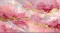 Pink abstract textured background with gold accents and soft pastel decorative pattern Royalty Free Stock Photo