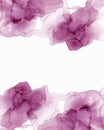 Pink Alcohol ink texture. Abstract hand painted background. Fluid art painting design. Trendy wallpaper. Royalty Free Stock Photo