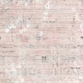 Pink Antique Vintage Script Shabby Chic distressed grungy background Royalty Free Stock Photo