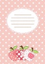 Pink apple patchwork background