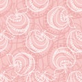 Pink Apple Pattern Royalty Free Stock Photo