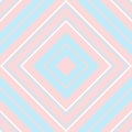 Pink Argyle Diagonal Stripes seamless pattern background Royalty Free Stock Photo