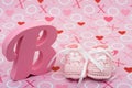 Pink Baby Booties Royalty Free Stock Photo