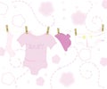 Pink baby designs - baby clothes