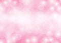 Pink background bokeh glittering luxury abstract light sparkling blurred gradient