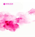 Pink background, pink texture effect, watercolor effect picture effect. Royalty Free Stock Photo