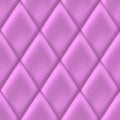 Pink background with rhombus indentations. Seamless geometric pattern Royalty Free Stock Photo