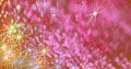 Pink background with stars Royalty Free Stock Photo