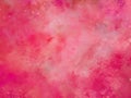 Pink background texture grunge, valentine`s day colors in abstract old watercolor paint border spatter and marble