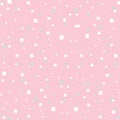 Pink background,various size of square on pink background